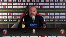 Conférence de presse de Pascal Dupraz après FC Lorient / SMCaen