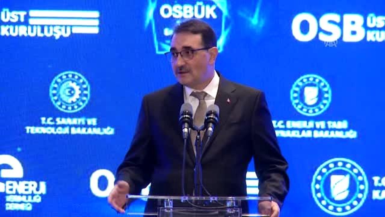 Bakan Dönmez - 7. Organize Sanayi Bölgesi Enerji Zirvesi