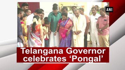 Telangana Governor celebrates ‘Pongal’