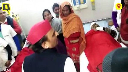 डॉक्टर पर भड़के अखिलेश,कहा-तुम सरकार के आदमी हो..यहां से बाहर जाओ