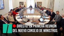 En directo: La primera reunión del Consejo de Ministros del nuevo Gobierno