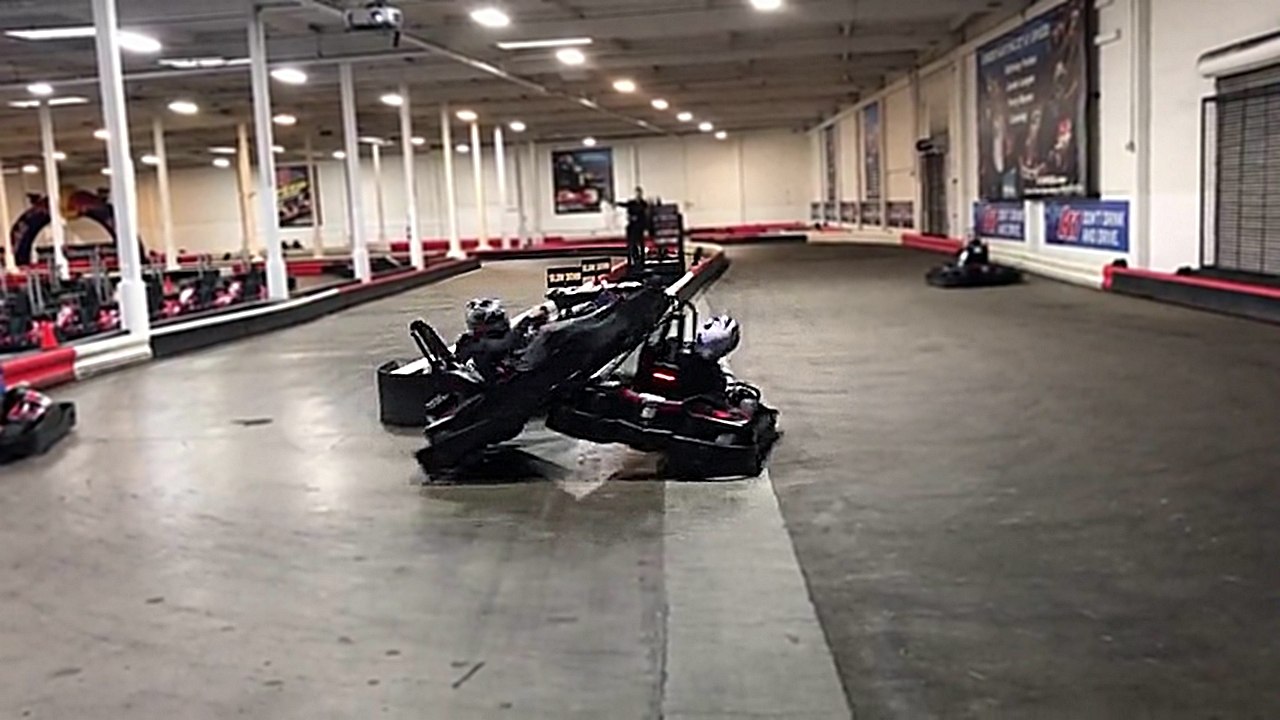 Accident de karting