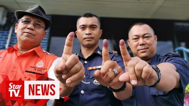 EC live-streams early voting for Kimanis polls on its FB page