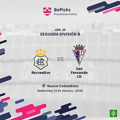 Recreativo vs San Fernando CD Los Numeros.