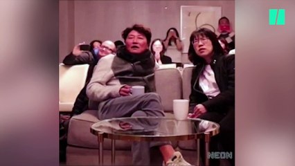 Le casting de "Parasite" saute de joie à l'annonce des nominations aux Oscars 2020