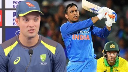 Alex Carey admires MS Dhoni