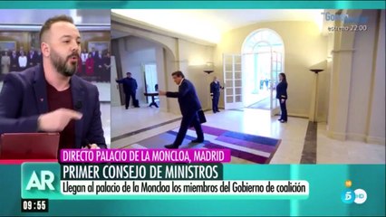 Antonio Maestre se pone como "la niña de El Exorcista" con Ana Rosa Quintana