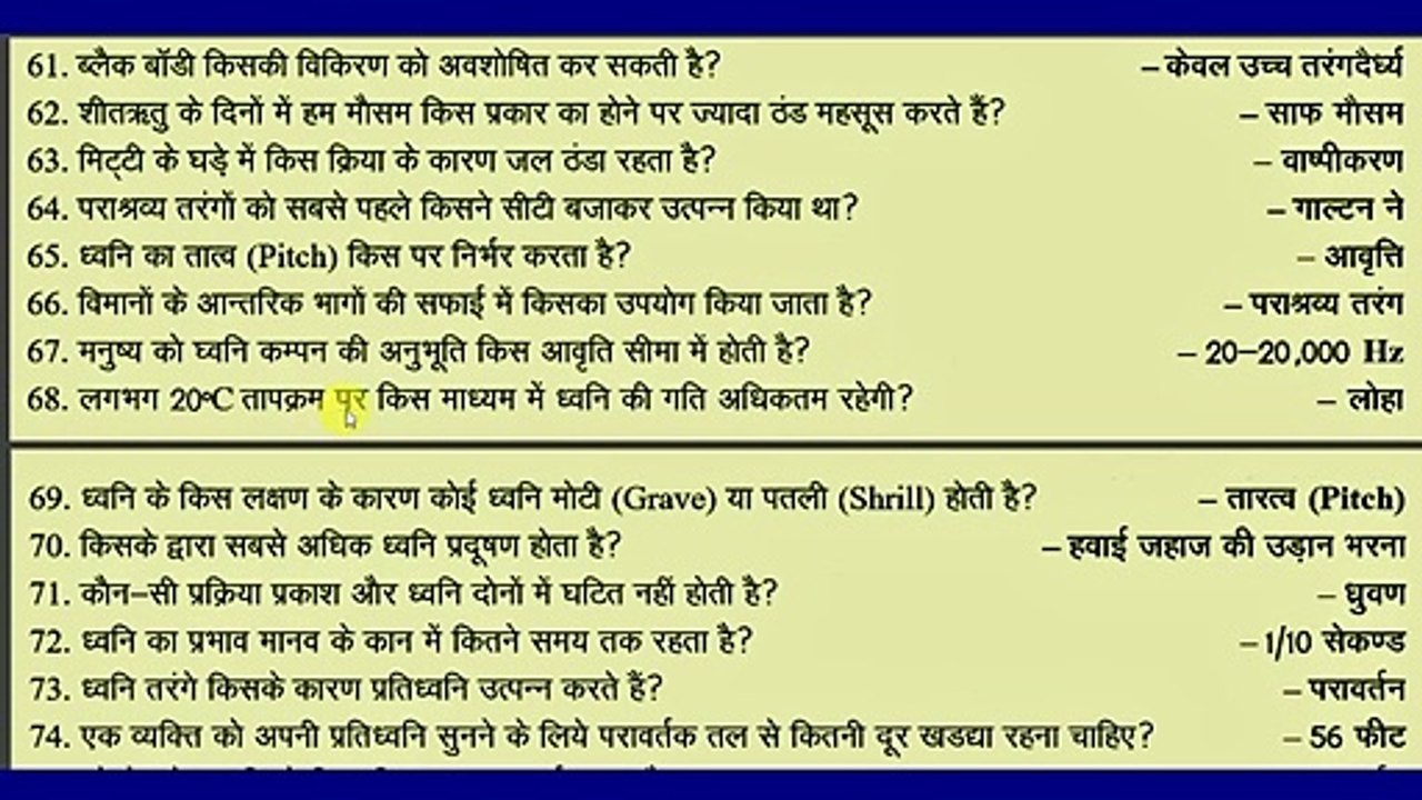 Gk Tricks In Hindi | Physics Most Gk 4 In Hindi | Gyan Sagar | Railway Gk | NTPC | Tricks