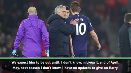 We don't know how long Kane will be out - Mourinho
