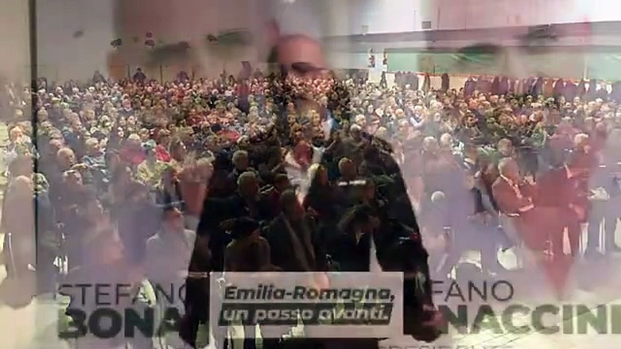 Emilia Romagna, Bonaccini a Modena (13.01.20)