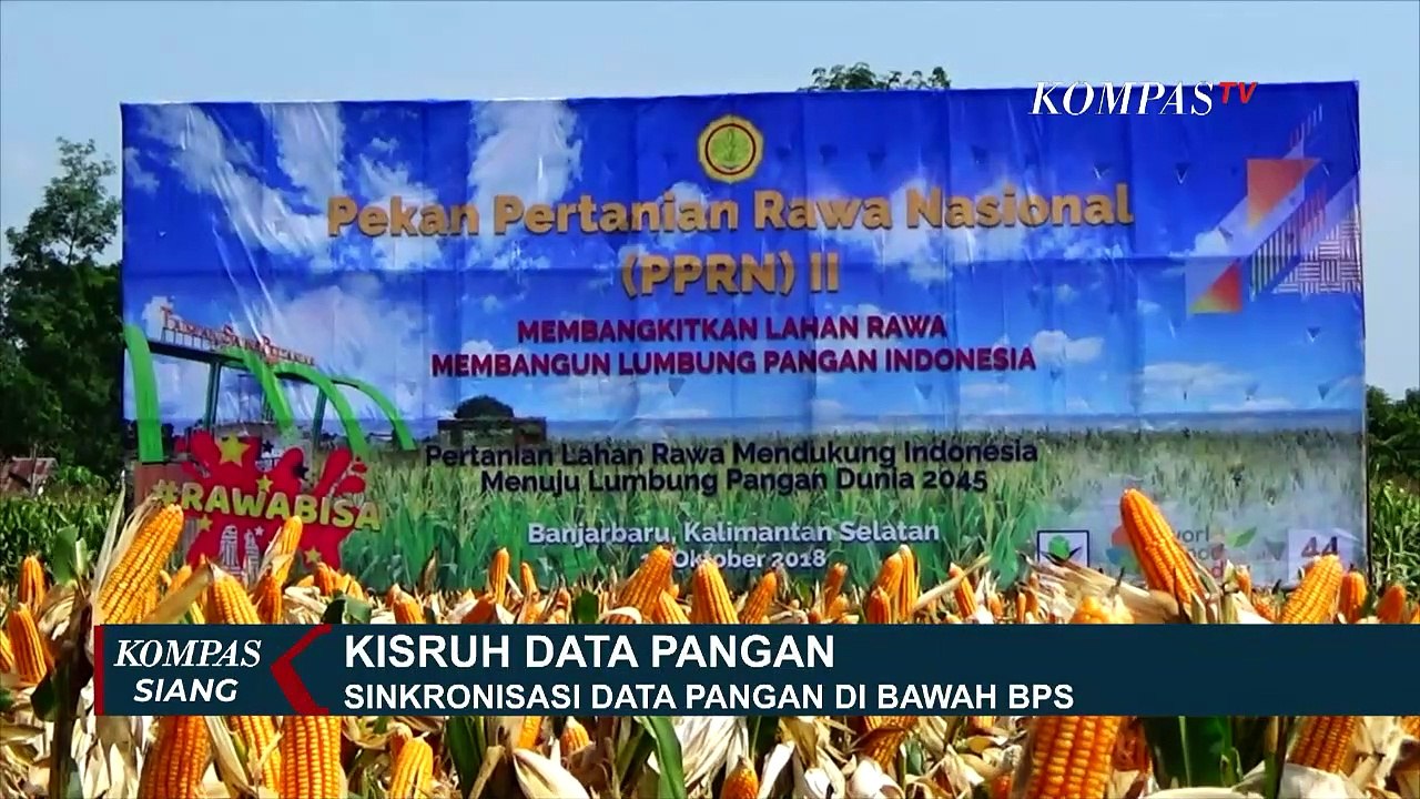 Ribut Soal Data Pangan