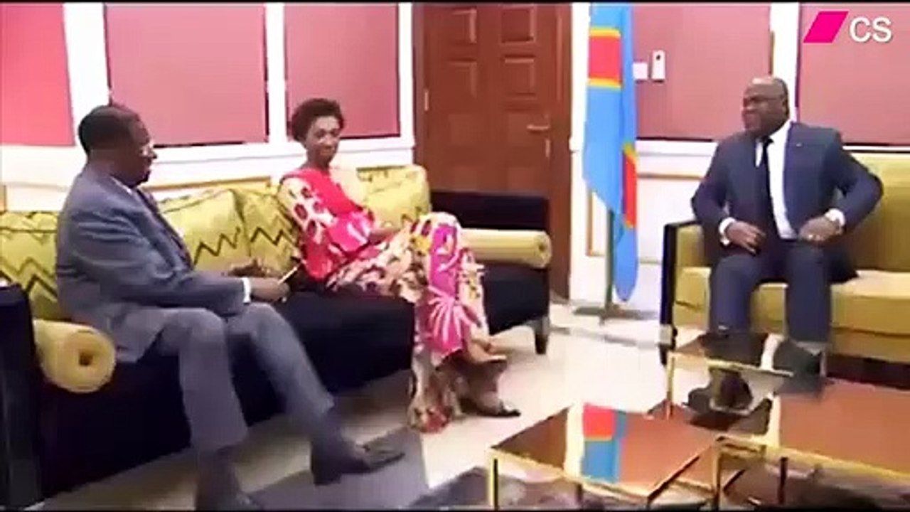 Le Chef de l’État a reçu le Cardinal Fridolin Ambongo Besungu. La discussion a tourné autour de sa visite à l’Est et de la prochaine visite du Président au #Vatican.