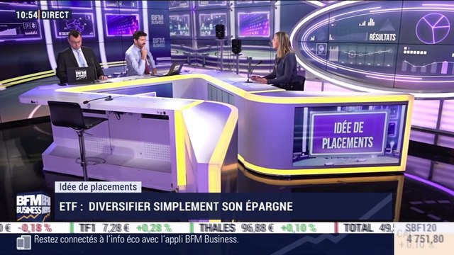 Idées de placements: ETF, diversifier simplement son épargne - 14/01