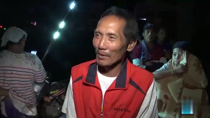 volcano eruption in philippines exclusive video