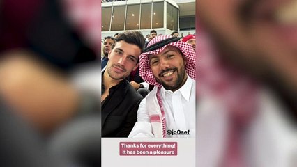 Jaime Astrain, así ha sido su espectacular viaje a Arabia Saudí