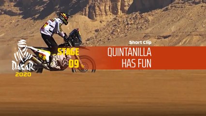 Dakar 2020 - Étape 9 / Stage 9 - Quintanilla has fun