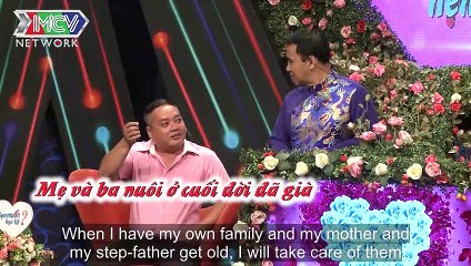 She wanted her son to be happy and that made the man cry