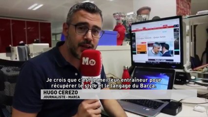 Hugo Cerezo : "Je crois que c'est le meilleur entraîneur pour récupérer le style..."
