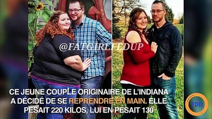 Ce couple décide de se mettre au sport et perd près de 180 kilos à deux