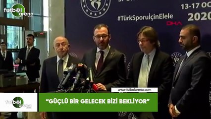 Bakan Kasapoğlu: "Güçlü bir gelecek bizi bekliyor"