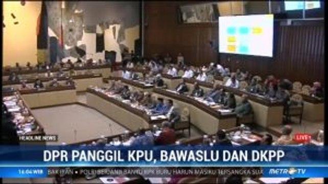 Komisi II Panggil KPU Bahas Pilkada 2020