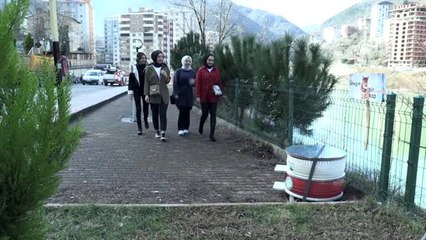 Atık araç lastikleri sokak kedilerine yuva oldu