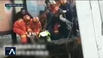 中 대형 싱크홀에 빠진 시내버스…6명 사망·4명 실종