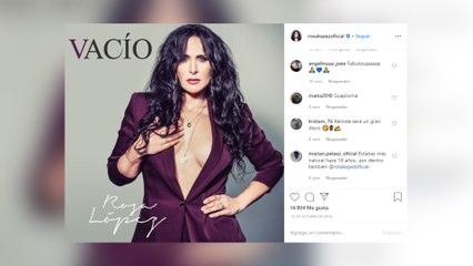 Rosa López cumple 39 años