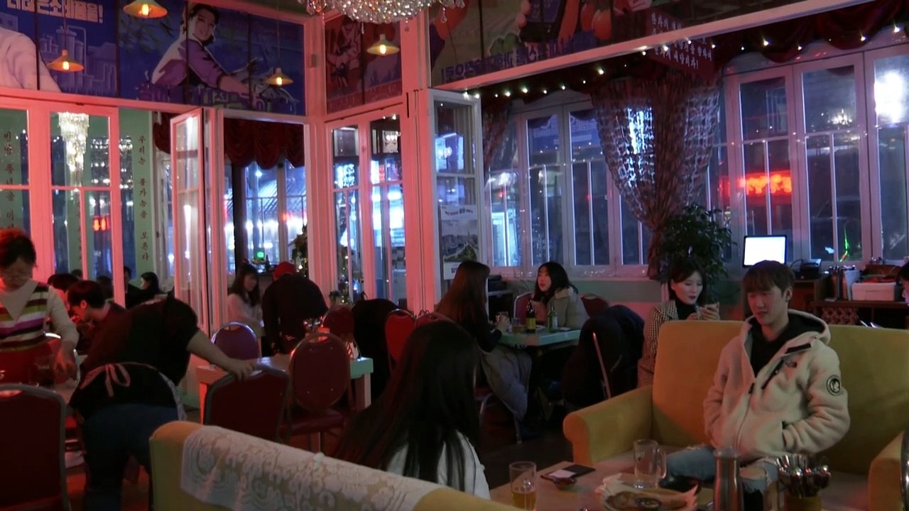 "pjöngjang-bar" in seoul amüsiert besucher