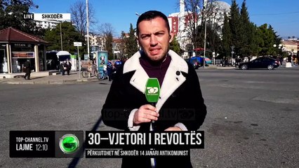 30-vjetori i revoltës, përkujtohet në Shkodër 14 janari antikomunist