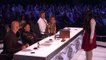 The Sacred Riana- Magician Scales Wall, Summons Terrifying Look-alikes - America's Got Talent 2018