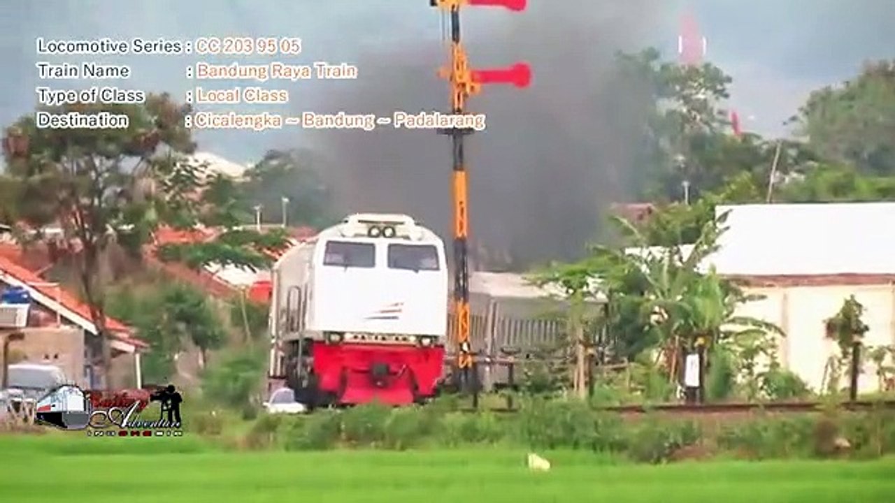 LOKOMOTIF KELUAR API !! Simak Video Ini