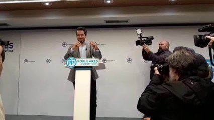 Birja Sémper comparece para anunciar que deja la política