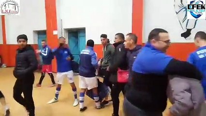 Déclaration du Président et du Capitaine d'équipe (CFEK Futsal 8 - 1 CSSAwzellaguene)