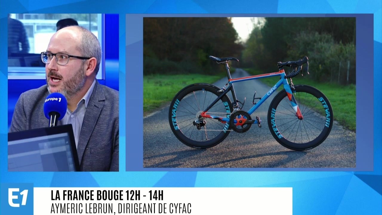 La France bouge : Aymeric Lebrun, dirigeant de "Cyfac", fabrication de cadre de vélo depuis 1982