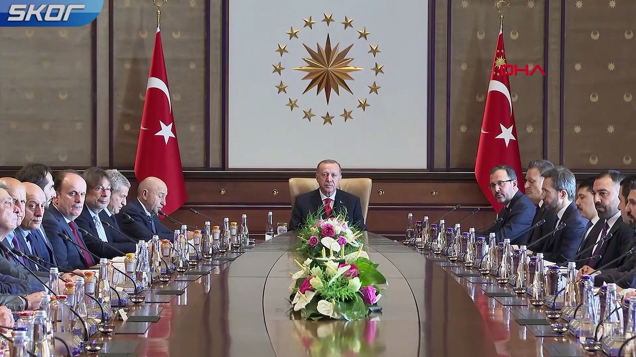 Erdoğan Kulüpler Birliği Başkanı Mehmet Sepil ve Komisyon Üyelerini kabul etti