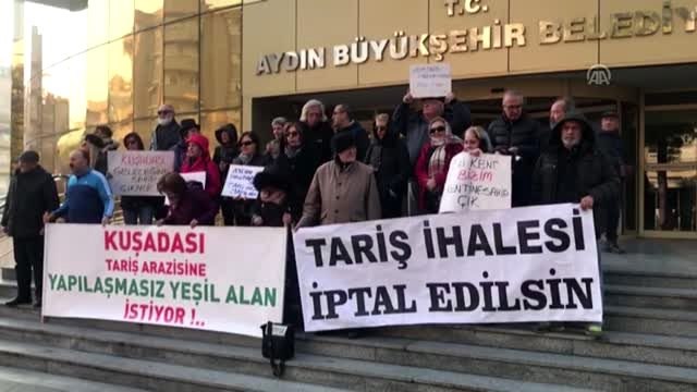 Aydın Büyükşehir Belediyesinin kamulaştırdığı alanı yapılaşmaya açacağı iddiası