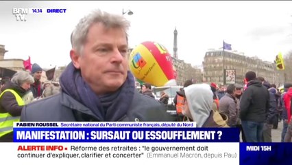 Fabien Roussel (PCF) sur les retraites: "On peut améliorer le système actuel sans demander aux Français des efforts supplémentaires"