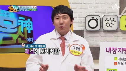 한국 사람은 특히 주목해야 한다?! 내장 지방형 마른 당뇨의 특징은?