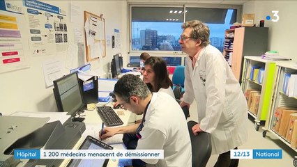 Hôpital : 1 200 médecins menacent de démissionner