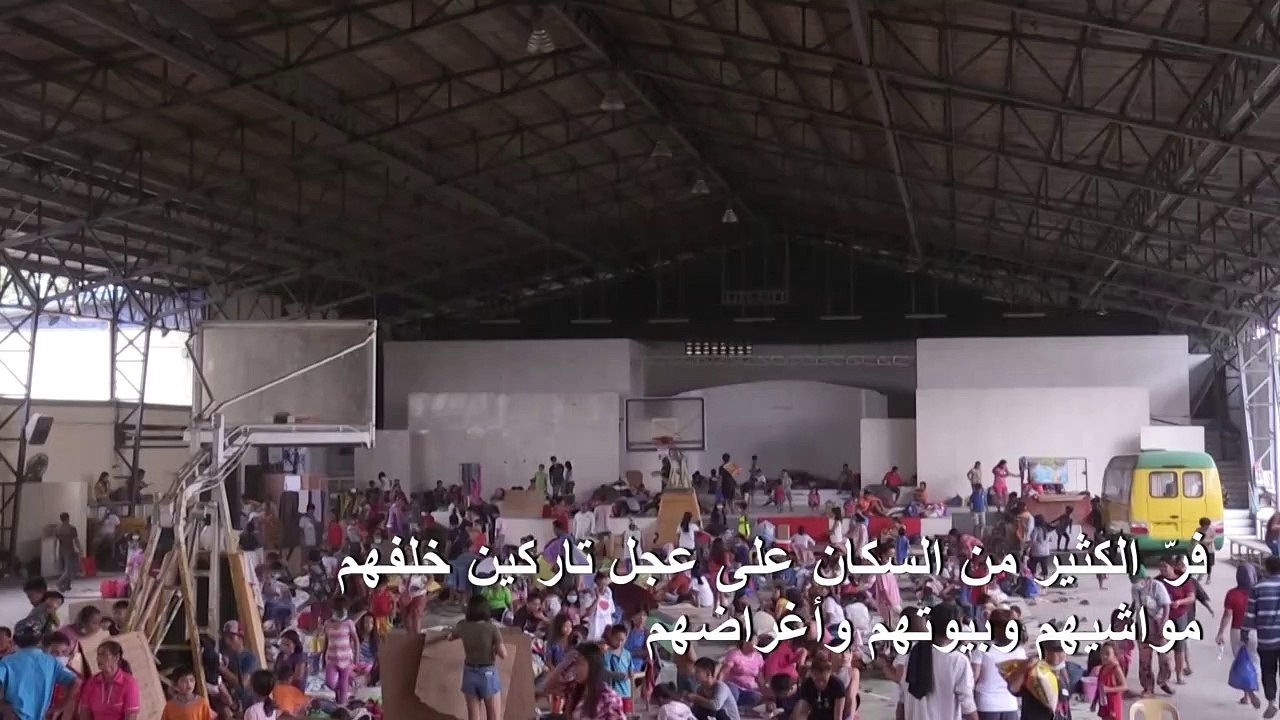 إرباك في أوساط السكان بعد إجلائهم خشية من ثوران بركان في الفيليبين