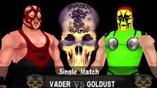 Warzone- WWF Attitude Mod Matches Vader vs Goldust