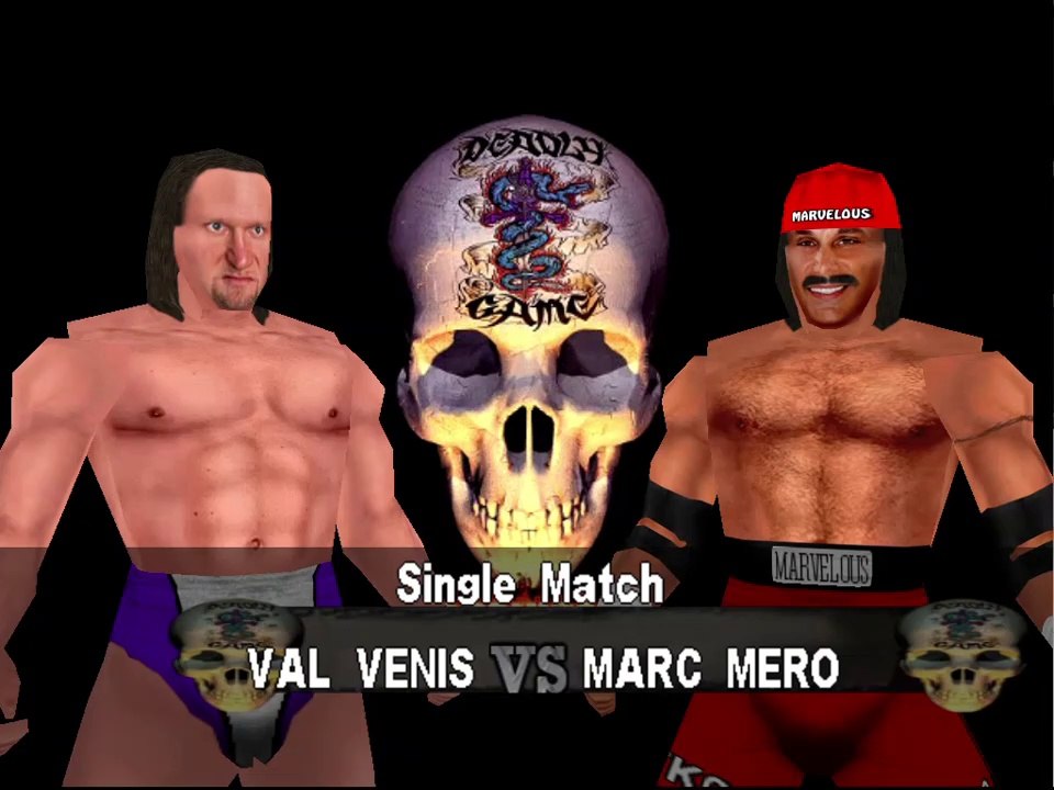 Warzone- WWF Attitude Mod Matches Val Venis vs Marc Mero