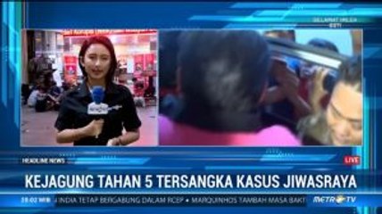 Lima Terduga Kasus Jiwasraya Ditahan Kejaksaan Agung