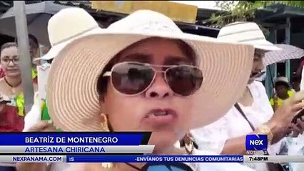 Todo un éxito fue el desfile de las mil polleras en Las Tablas  - Nex Noticias