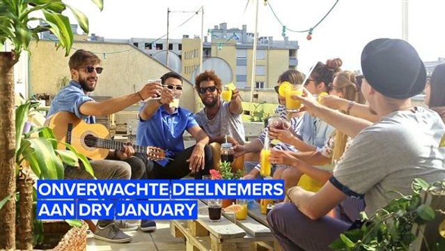 Sommige deelnemers aan Dry January hadden we niet verwacht