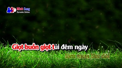 Sa Mưa Giông Karaoke - Tone Nữ