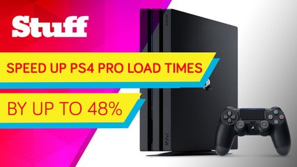 How to cut your PS4 Pro load times by half