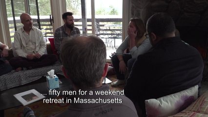 American men let it all out at new support groups