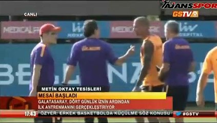 Galatasaray antrenman (sessiz)